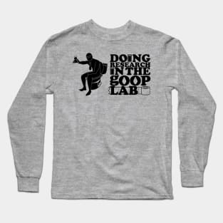 Doing Research - BLK Long Sleeve T-Shirt